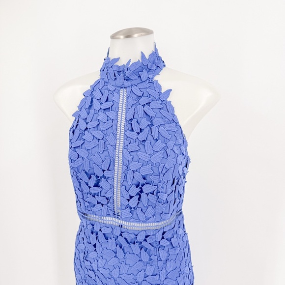 Bardot Gemma Halter Lace Sheath Dress - Picture 4 of 6